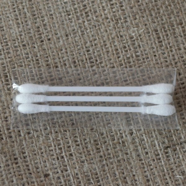 Otel Kulak Pamuğu Poşetli Kulak Çubuğu Kulak Çöpü 3 Lü Paket