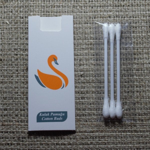 Otel Kulak Pamuğu Kutulu Kulak Çubuğu Kulak Çöpü Paketli
