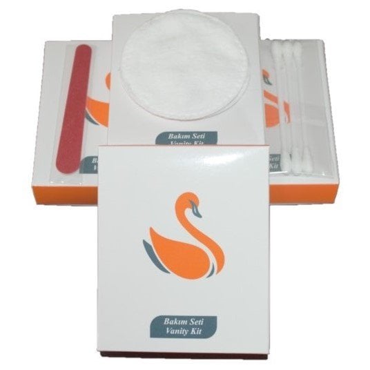 Otel Tipi Bakım Seti Kutulu 3 Ürün Bir Arada Vanity Kit