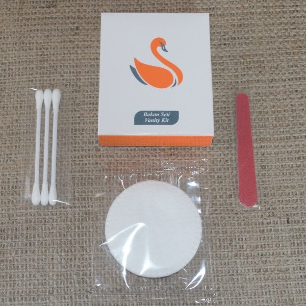 Otel Tipi Bakım Seti Kutulu 3 Ürün Bir Arada Vanity Kit