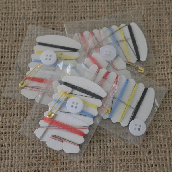 Otel Dikiş Seti Poşetli Buklet Dikiş Seti