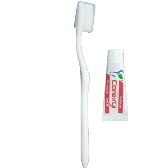 Arastana Diş Seti Kapaklı Diş Fırçası Diş Macunu