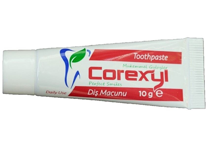 Corexyl Mini Diş Macunu 10gr-5ml Kullan At Diş Macunu