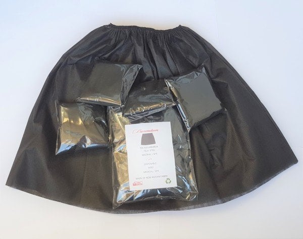 Bezendam Tek Kullanımlık Etek Hasta Muayene Eteği Doğum Eteği Tela Etek